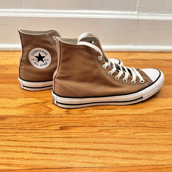 Converse High Tops in Hot Tea Brown (W9/M7) - Picture 4 of 6